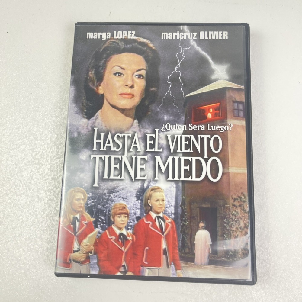 Hasta El Viento Tiene Miedo DVD Marga López Maricruz Olivier Drama